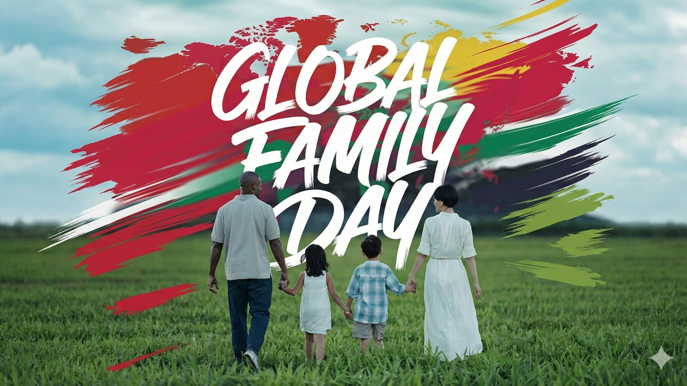 Global Family Day: quando o mundo começa o ano lembrando que somos uma só família